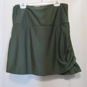 Green Skirt Bathing Suit bottoms NWOT Size XL